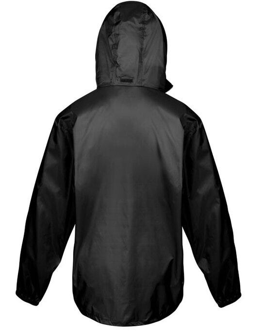 Result Urban Outdoor Wear Result Urban L/Weight Stowable Jacket - Black/Orange