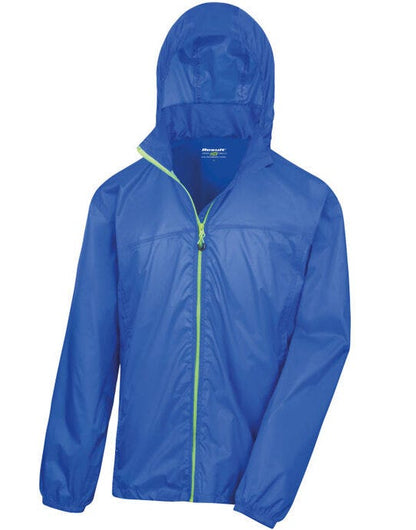 Result Urban Outdoor Wear Result Urban L/Weight Stowable Jacket - Royal/Lime