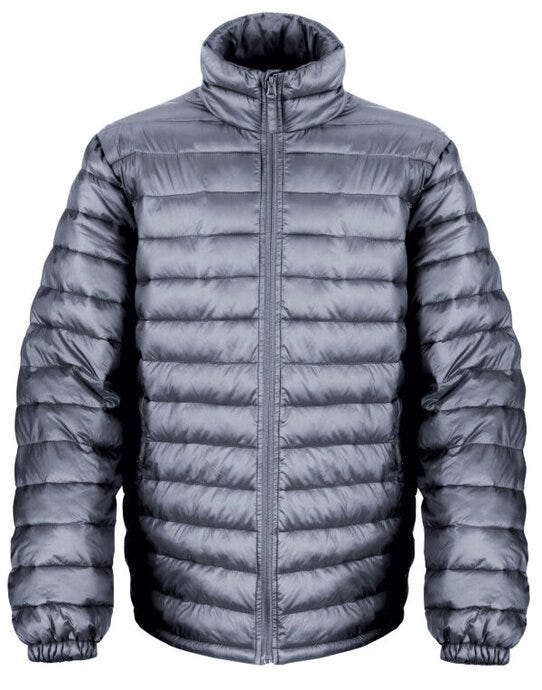 Result Urban Outdoor Wear Result Urban Mens Ice Bird Padded Jacket - Frost Grey