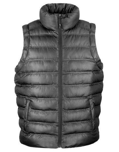 Result Urban Outdoor Wear Result Urban Mens Ice Bird Padded Gilet - Black