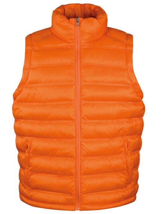 Result Urban Outdoor Wear Result Urban Mens Ice Bird Padded Gilet - Orange