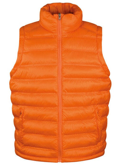 Result Urban Outdoor Wear Result Urban Mens Ice Bird Padded Gilet - Orange