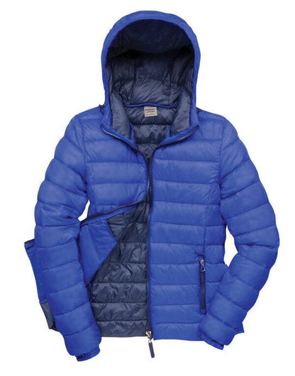 Result Urban Outdoor Wear Result Urban Ladies Snowbird Hooded Jkt - Royal/Navy