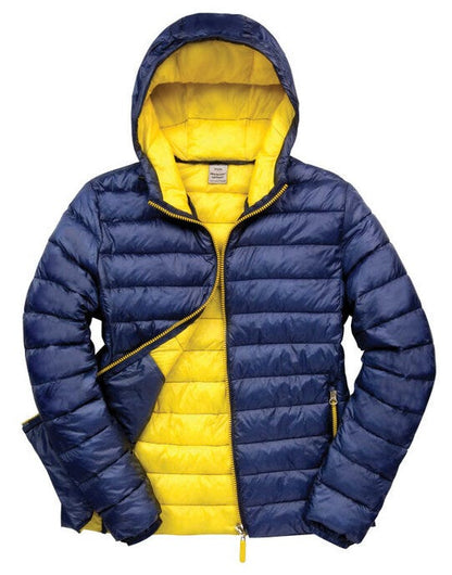 Result Urban Outdoor Wear Result Urban Mens Snowbid Hooded Jkt - Navy/Yellow