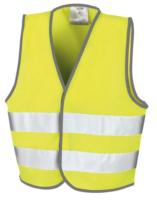 Result Safeguard Result Safe-Guard Junior Safety Vest - Hi-Vis Yellow