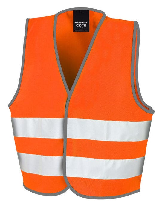Result Safeguard Result Safe-Guard Junior Safety Vest - Hi Vis Orange