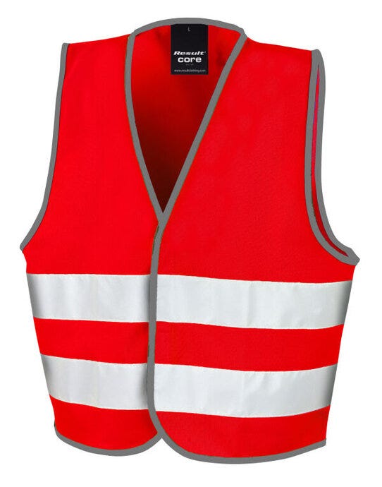 Result Safeguard Jr Enhanced Vis Vest - Red