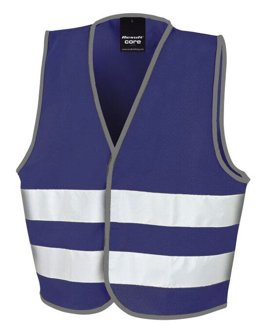 Result Safeguard Jr Enhanced Vis Vest - Navy