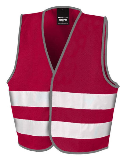 Result Safeguard Jr Enhanced Vis Vest - Burgundy