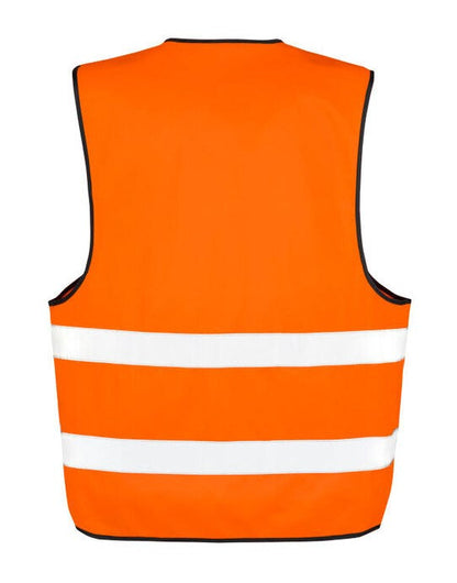 Result Safeguard Hi Vis Motorists Vest - Fluoresent Orange