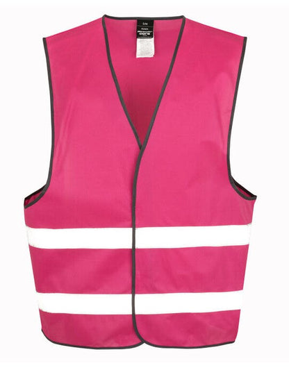 Result Safeguard Enhance Visibility Vest - Raspberry