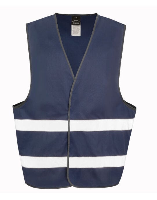 Result Safeguard Enhance Visibility Vest - Navy