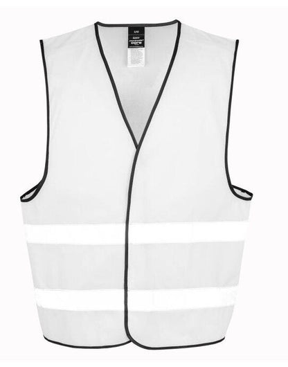 Result Safeguard Enhance Visibility Vest - White