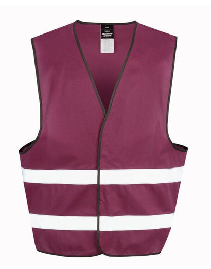 Result Safeguard Enhance Visibility Vest - Burgundy