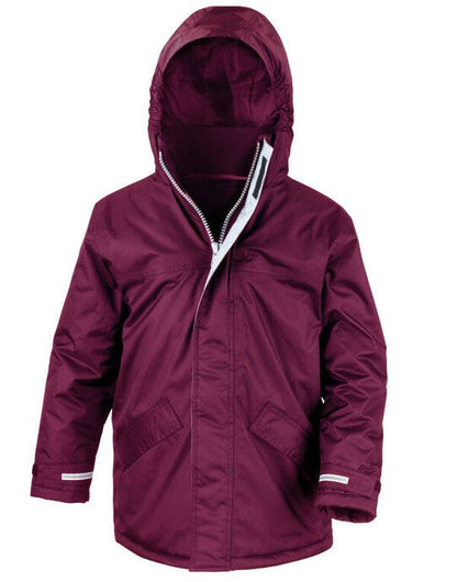Result Core Youth Winter Parka - Burgundy