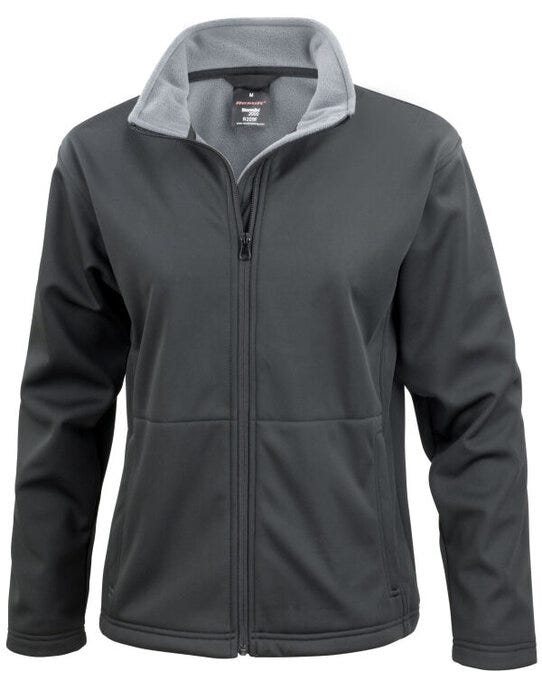 Result Core Ladies Soft Shell Jacket - Black