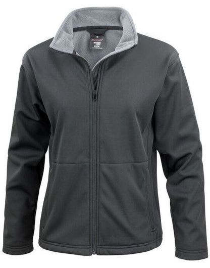 Result Core Ladies Soft Shell Jacket - Black