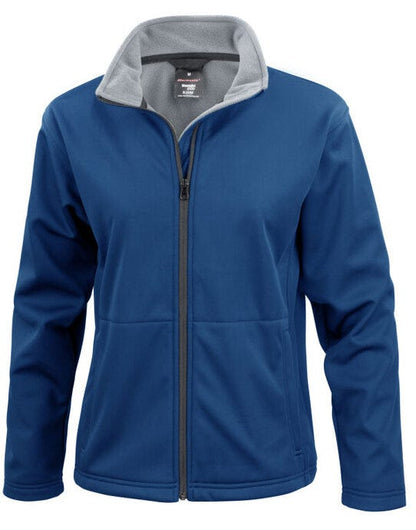 Result Core Ladies Soft Shell Jacket - Navy