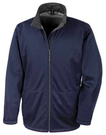 Result Core Mens Soft Shell Jacket - Navy