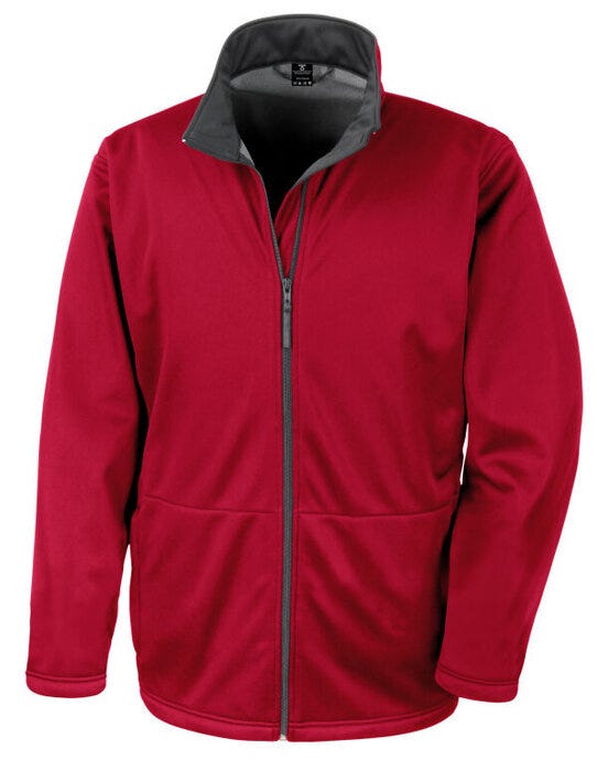 Result Core Mens Soft Shell Jacket - Red