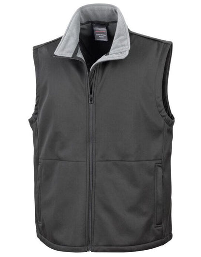 Result Core Soft Shell Bodywarmer - Black