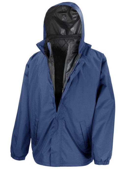 Result Core 3in1 Jacket With Bodywarmer - Navy