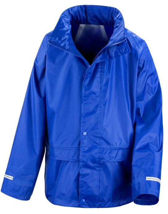 Result Core Junior Rain Suit - Royal Blue