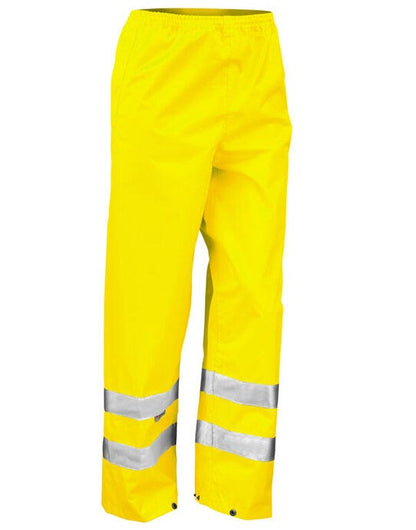 Result Safeguard Result Safe-Guard Hi Vis Trousers - Hi-Vis Yellow