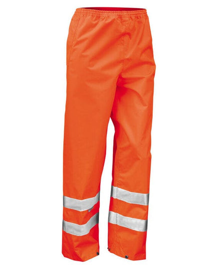 Result Safeguard Result Safe-Guard Hi Vis Trousers - Hi Vis Orange
