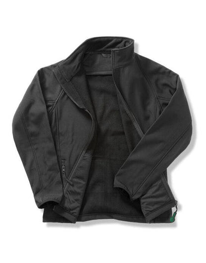 Result Core Ladies Printable Softshell - Black/Black