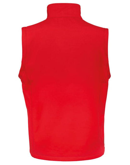 Result Core Mens Printable Sshell B/Warm - Red/Black