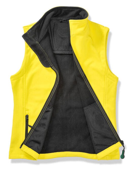 Result Core Mens Printable Sshell B/Warm - Yellow/Black