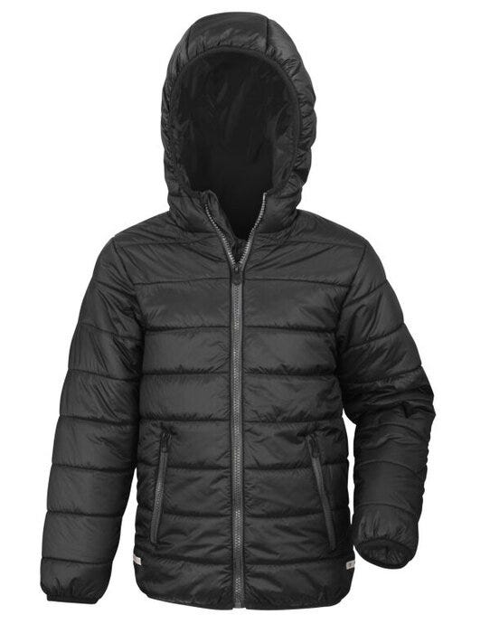 Result Core Junior Padded Jacket - Black