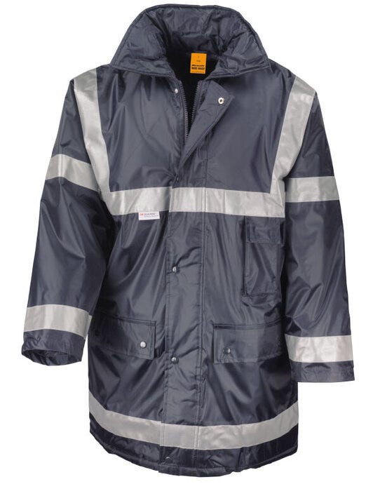 Result Work-Guard Result Workguard Management Coat - Navy