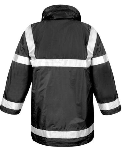 Result Work-Guard Result Workguard Management Coat - Black