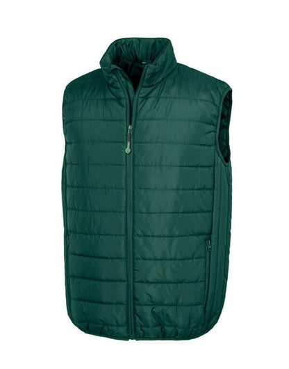 Result Core Promo Padded Bodywarmer - Bottle Green