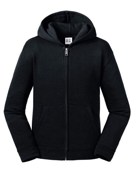 Russell Athletic Russell Kids Authentic Zip Hood Sweat - Black