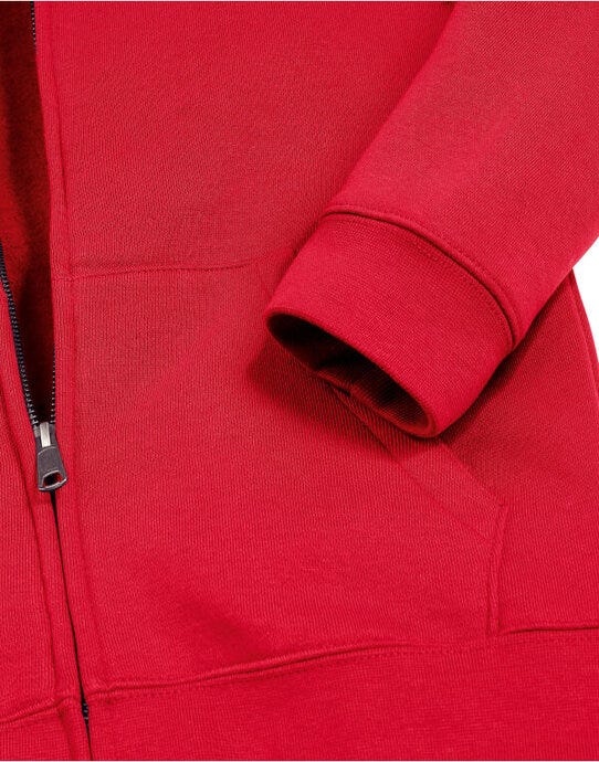 Russell Athletic Russell Kids Authentic Zip Hood Sweat - Classic Red