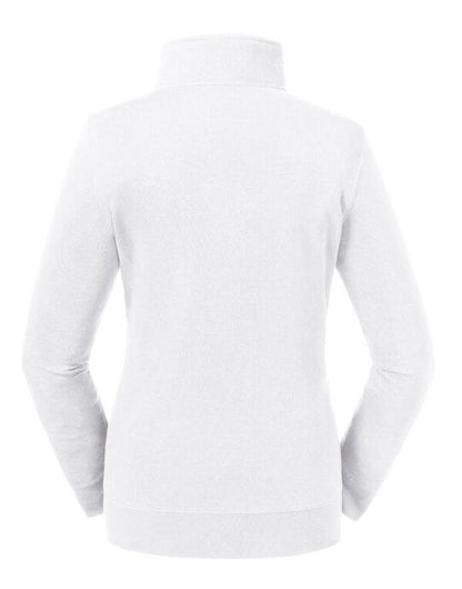 Russell Athletic Russell Ladies Authentic Sweat Jacket - White