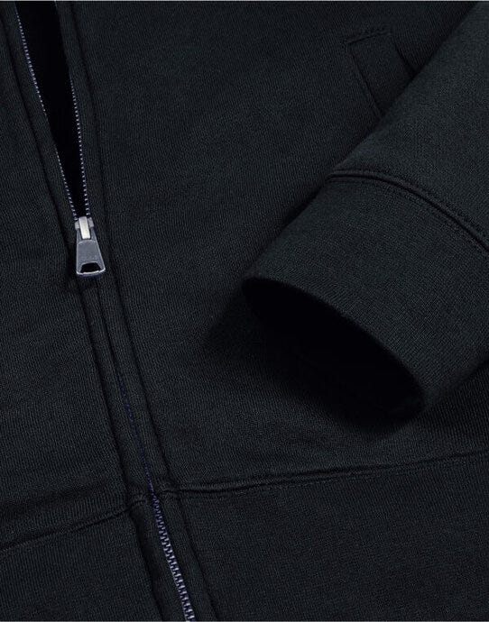 Russell Athletic Russell Ladies Authentic Sweat Jacket - Black