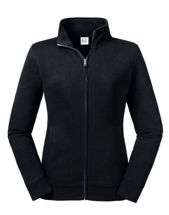 Russell Athletic Russell Ladies Authentic Sweat Jacket - Black