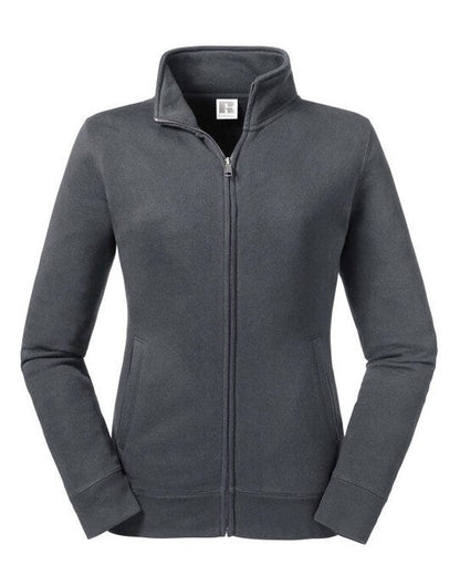 Russell Athletic Russell Ladies Authentic Sweat Jacket - Convoy Grey