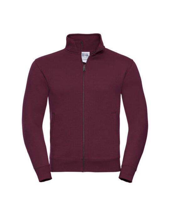 Russell Athletic Russell Men's Authentic Sweat Jacket - Burgundy