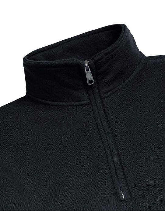 Russell Athletic Russell Authentic 1/4 Zip Sweat - Black