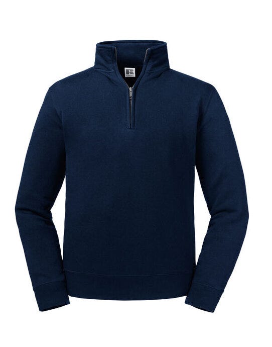 Russell Athletic Russell Authentic 1/4 Zip Sweat - French Navy