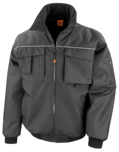 Result Work-Guard Result Workguard Sabre Pilot Jacket - Black