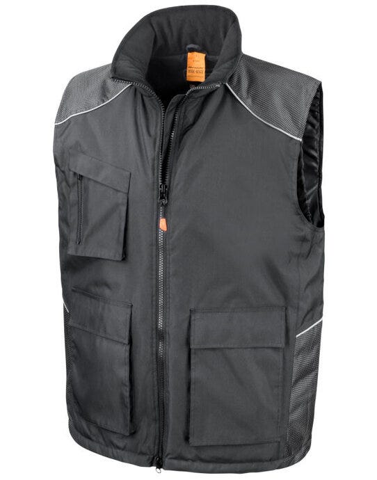Result Work-Guard Result Workguard Vostex Bodywarmer - Black