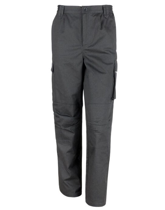 Result Work-Guard Result Workguard Womens Action Trousers - Black