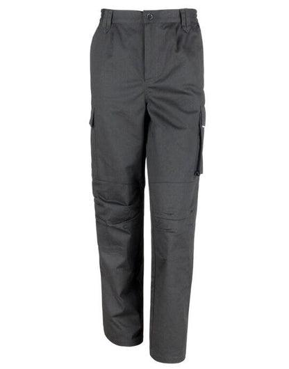 Result Work-Guard Result Workguard Womens Action Trousers - Black