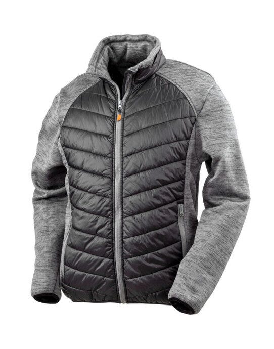 Result Work-Guard Result Workguard Elevator Jacket - Black/Grey Marl